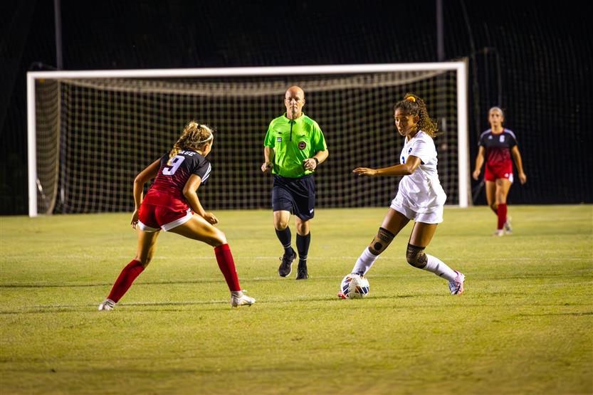Brentwood and Page high schools play soccer
